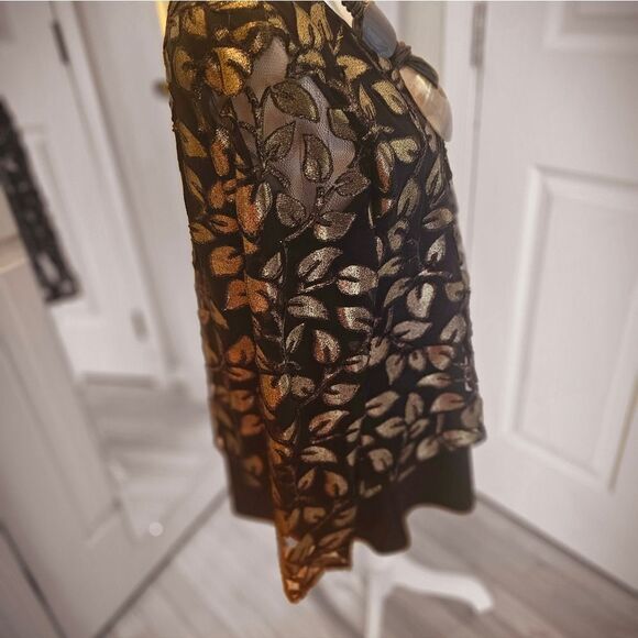 JOSEPH RIBCOFF TUNIC WITH SHEER OVERLAY - Picture 12 of 16